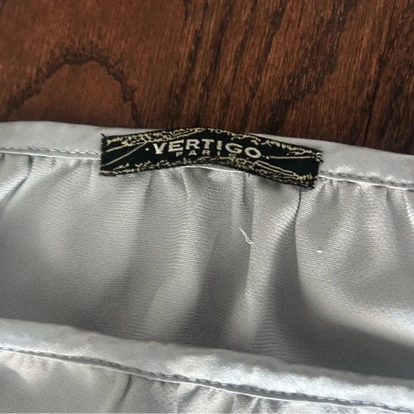 Vertigo Paris Silver Dress No Size or Material Tag
See Measurements in Listing - Picture 5 of 7